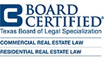 Board Certified - Commercial and Residential Real Estate Law