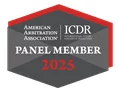 AAA_ICDR Panel Member 2025